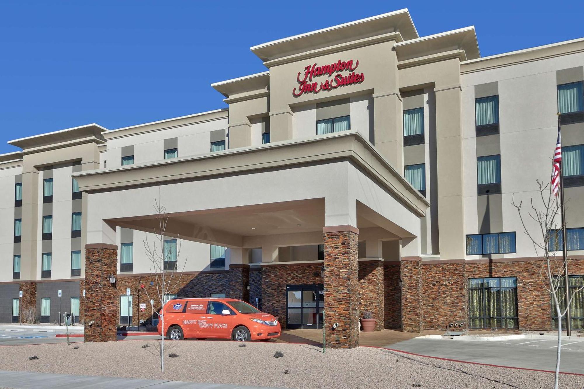Hampton Inn & Suites Albuquerque Airport Exterior foto